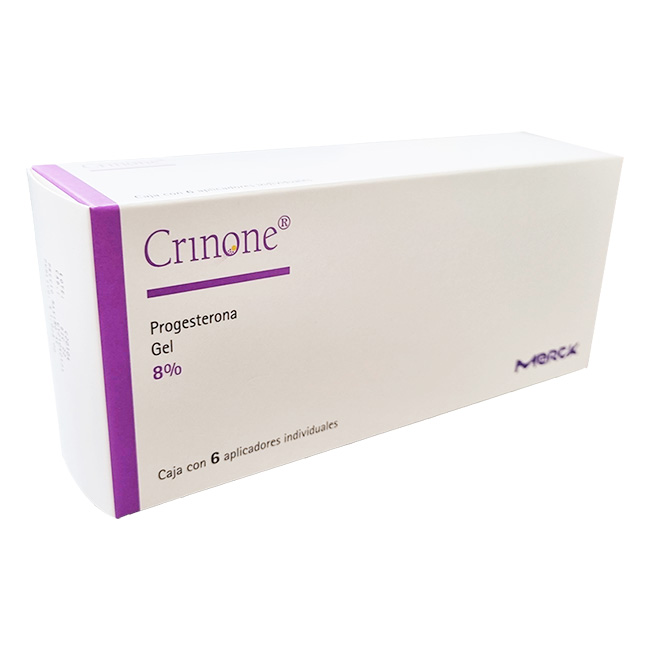 Crinone 8% Gel Vaginal de Progesterona para Apoyo de la Fase Lútea