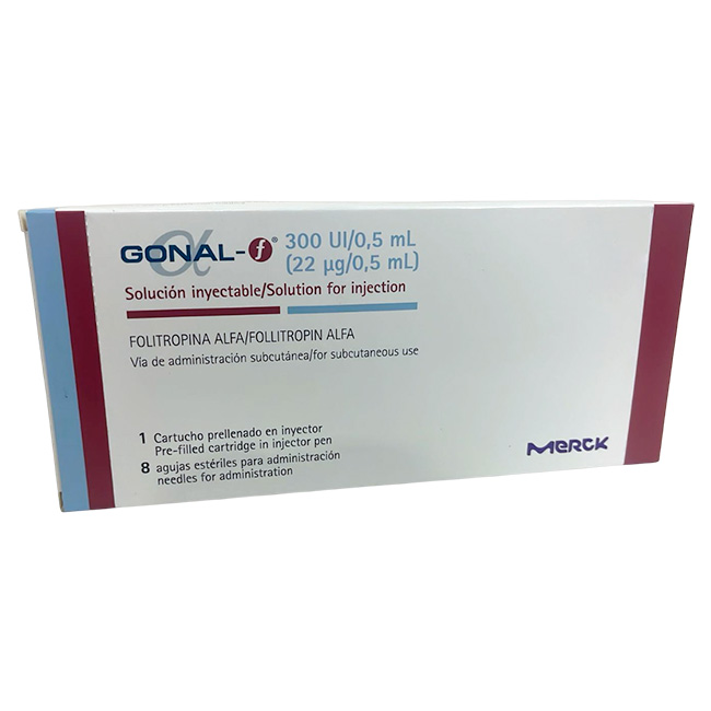 Gonal-f 300UI Pluma Precargada con FSH Recombinante para Estimulación Ovárica Controlada