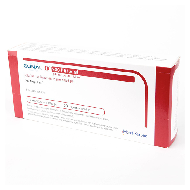 Gonal-f Pen 900UI Estimulador Ovárico en Pluma Precargada para Tratamientos de Fertilidad