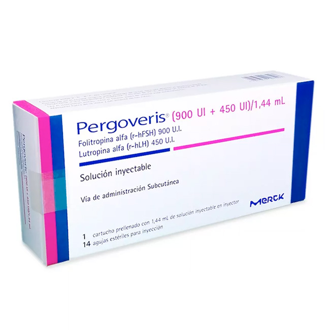Pergoveris Pen 900/450UI Folitropina Alfa + Lutropina Alfa Recombinantes