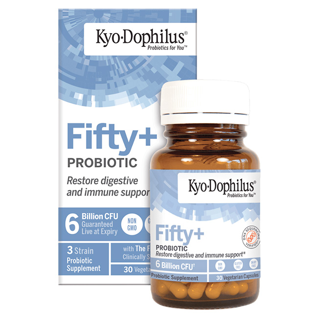 Kyo-Dophilus Fifty+ Probiotic 30 Cápsulas Vegetales