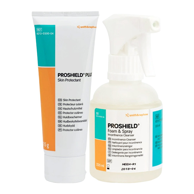PROSHIELD y Plus Protección Avanzada para el Cuidado de la Piel y Heridas Afectadas por la Humedad