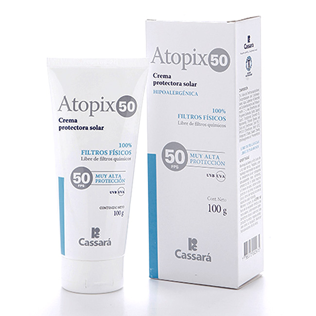 Atopix FPS 50 Crema Protectora Solar Hipoalergénica 100g