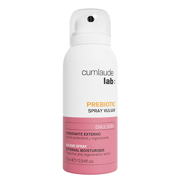 Cumlaude Lab Prebiotic Spray Vulvar Emulsión Hidratante Externa 75ml