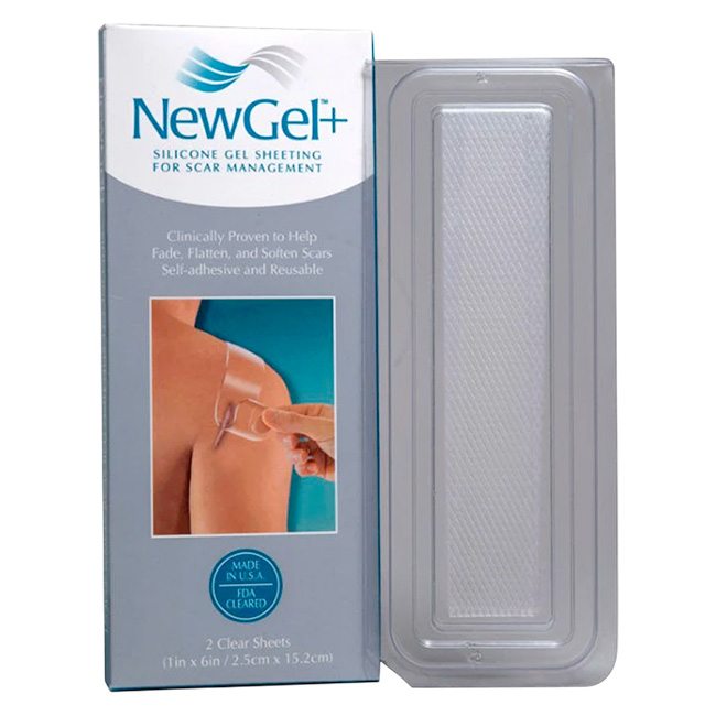 NewGel+ Clear Banda de Silicona NG301S2 (1”x6”) 2 unidades