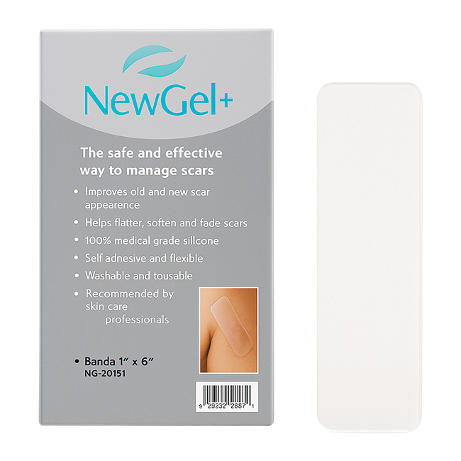 NewGel+ Banda de Silicona NG-301S1 (1”x 6”) 1 unidad