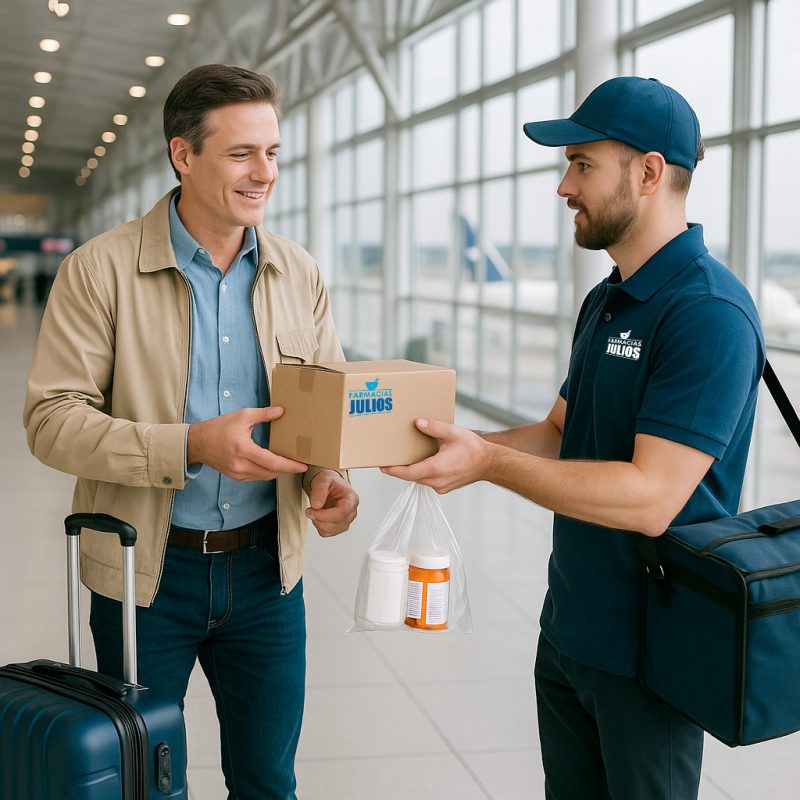 Servicio de Entrega (Delivery) de Medicamentos en el Aeropuerto Internacional de Tocumen (Terminal 1 y 2)