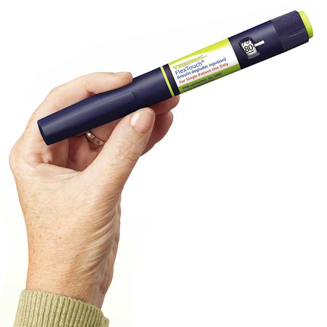 Tresiba FlexTouch 100U/ml Insulina Degludec Solución Inyectable en Pluma Precargada (5x3ml) - Imagen 3