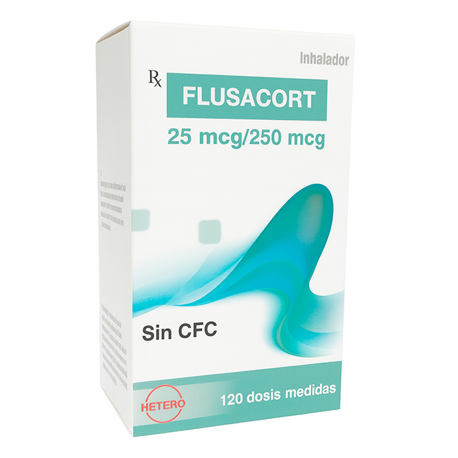 Flusacort 25mcg/250mcg Inhalador (120 dosis medidas)