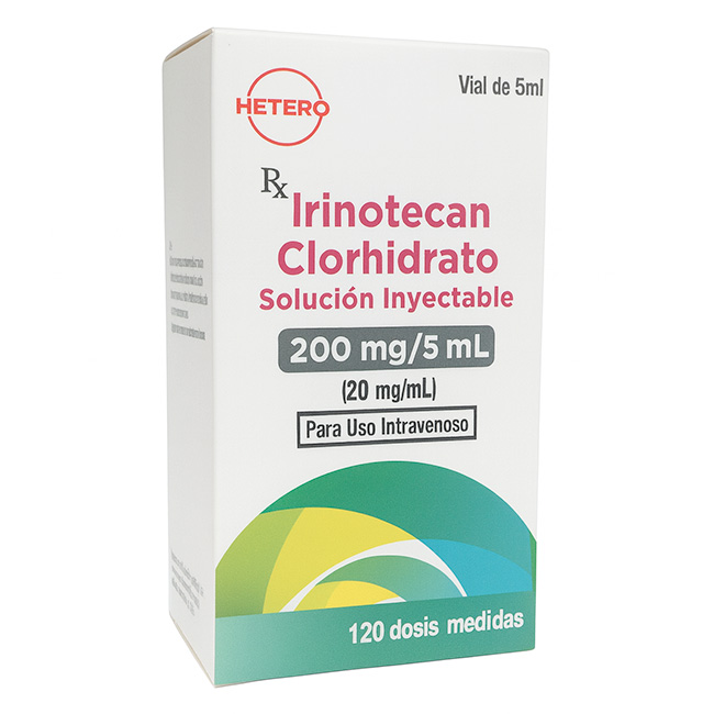 Irinotecan Clorhidrato 200mg/5mL Solución Inyectable