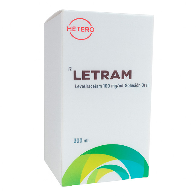 LETRAM Levetiracetam 100mg/mL Solución Oral