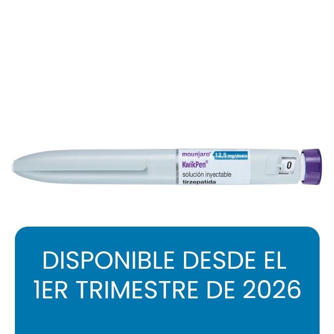 Mounjaro KwikPen 12.5mg/0.6ml Solución Inyectable de Tirzepatida