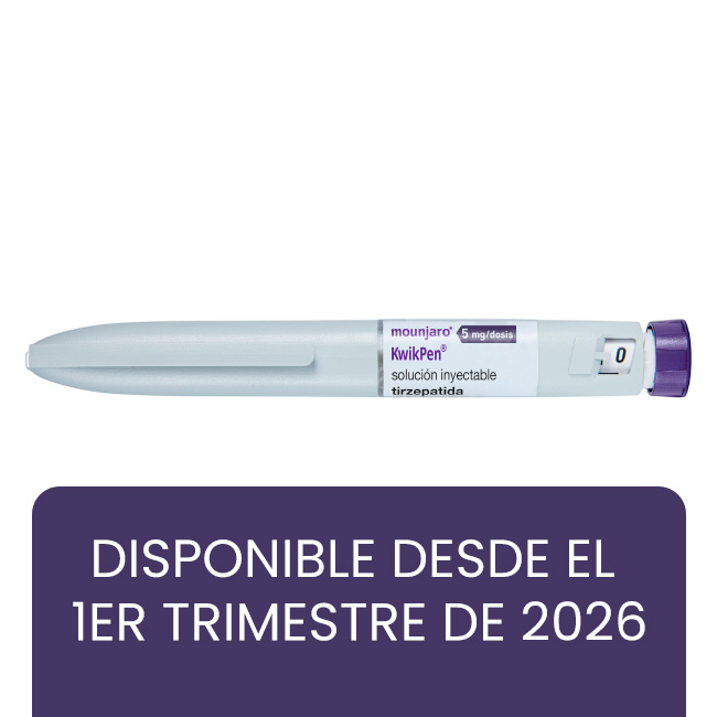 Mounjaro KwikPen 5mg/0.6ml Solución Inyectable de Tirzepatida