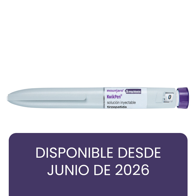 Mounjaro KwikPen 5mg/0.6ml Solución Inyectable de Tirzepatida