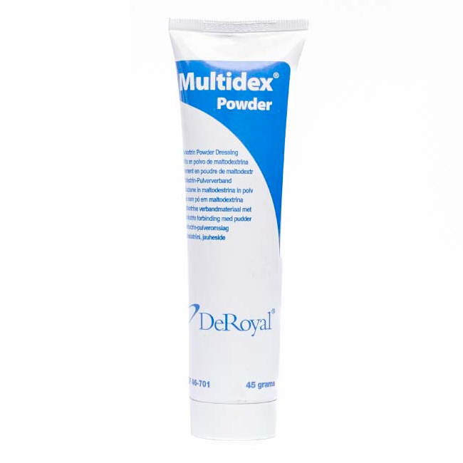 Multidex Powder 45g Polvo Cicatrizante a Base de Maltodextrina