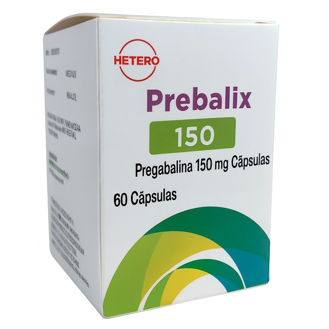 Prebalix 150mg Pregabalina Cápsulas
