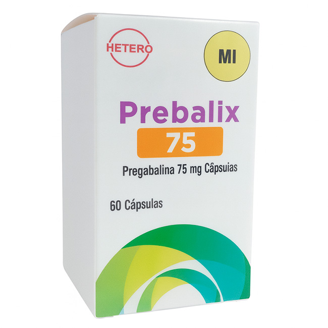 Prebalix 75mg Pregabalina Cápsulas