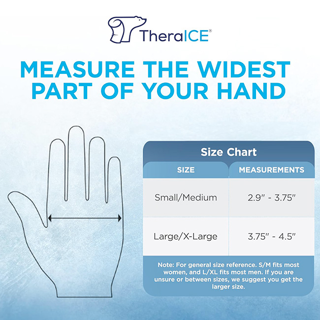 TheraICE Hot & Cold Wrist Ice Pack Manga Terapéutica para Muñeca y Mano (Reutilizable) - Imagen 4