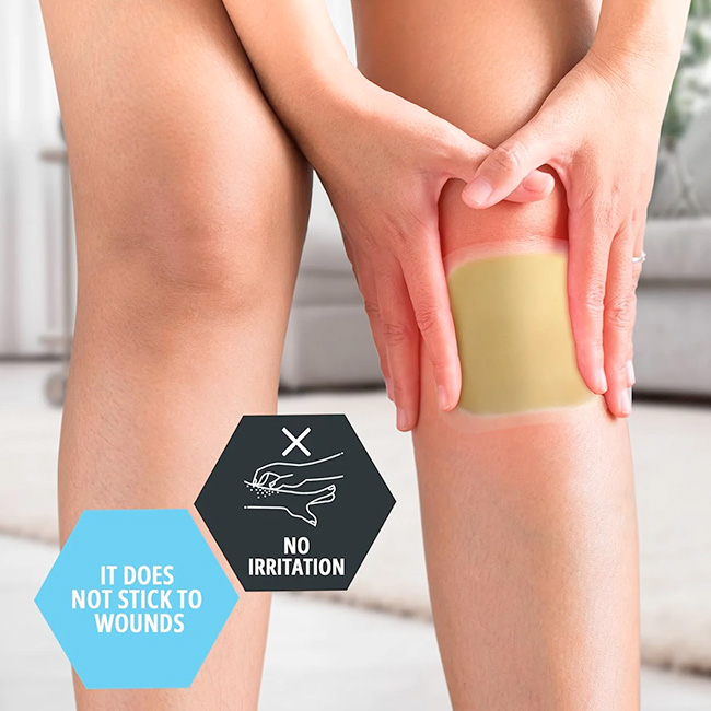 MedPride Hydrocolloid Dressing Pads 6”x6” Apósitos Adhesivos Estériles Impermeables para Curación Avanzada de Heridas - Imagen 5