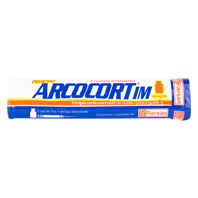 ARCOCORTIM® Triamcinolona 40mg/mL Suspensión Inyectable IM