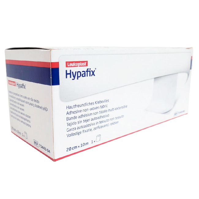Leukoplast Hypafix 20cmx10 m – Tejido Adhesivo No Tejido para Fijación de Apósitos