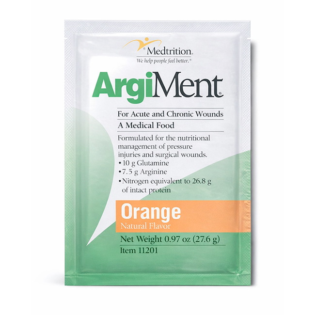 ArgiMent Orange 27.6g – Glutamina 10g + Arginina 7.5g | Soporte Nutricional para Heridas