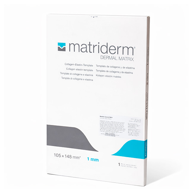 MatriDerm 83403-200 | Matriz de Colágeno y Elastina 105x148x1 mm | Producto Estéril
