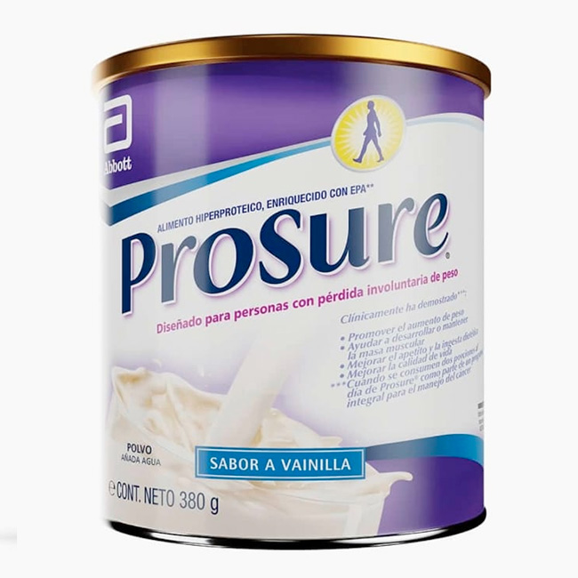 ProSure Polvo 380g Sabor Vainilla – Alimento Hiperproteico Enriquecido con EPA | Abbott