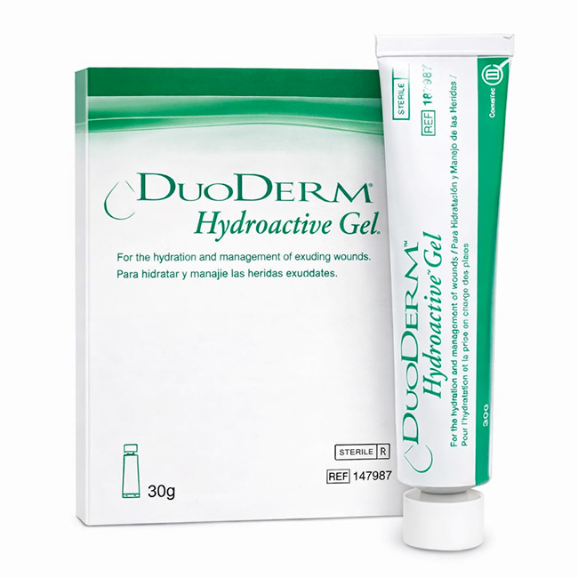 DuoDERM Hydroactive Gel 30g – Gel Hidrocoloide para Manejo de Heridas | ConvaTec