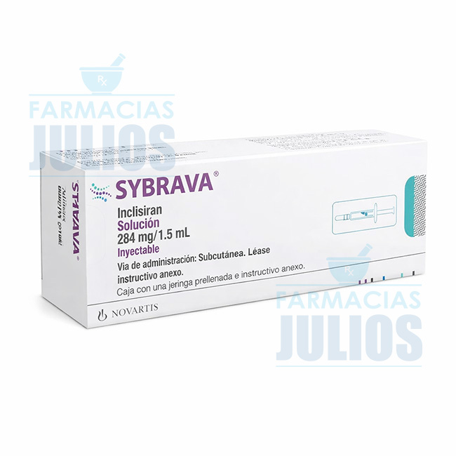 SYBRAVA Solución Inyectable Reducción de Colesterol LDL (Jeringa Prellenada)