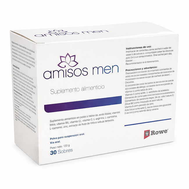Amisos Men Sobres Suplemento Alimenticio Masculino
