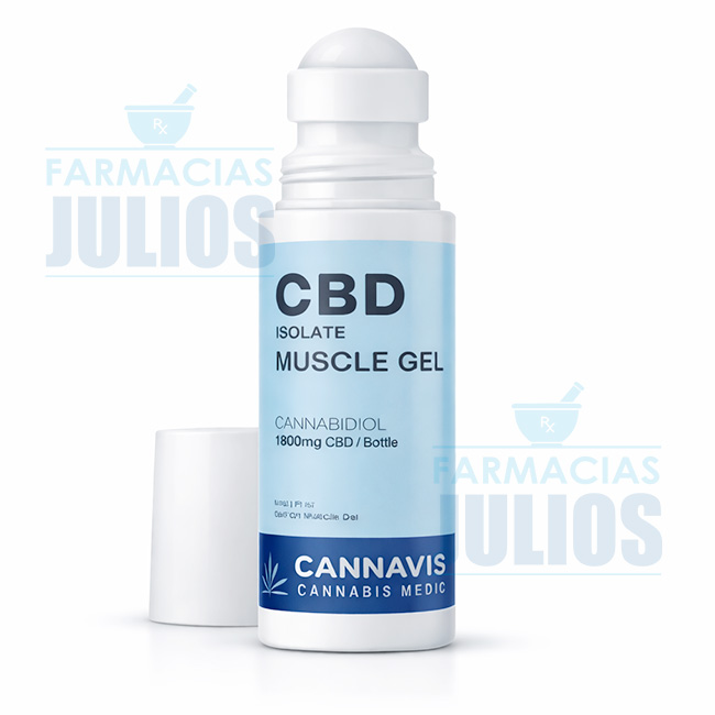 Cannavida | Gel Tópico de Cannabidiol para Uso Muscular | Isolate
