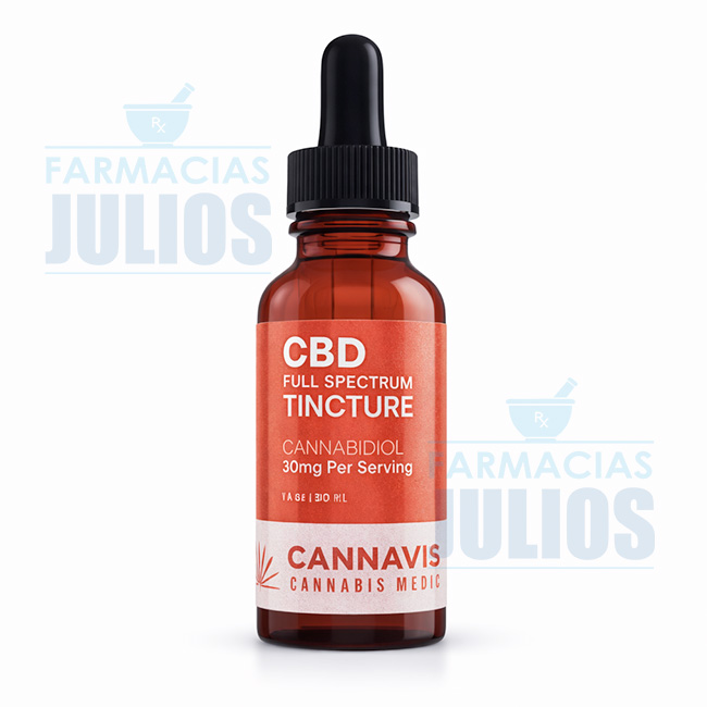 Cannavida | Tintura de Cannabidiol 30 mg | CBD Full Spectrum