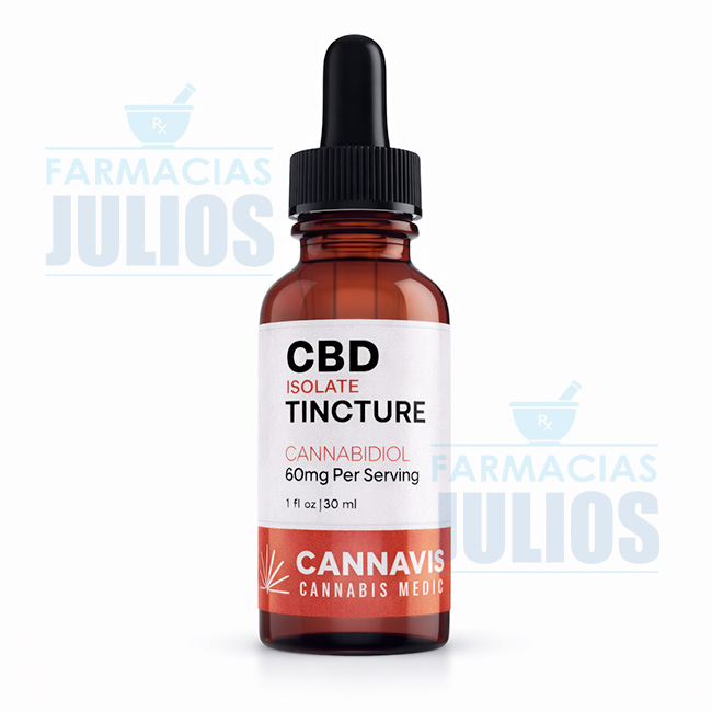Cannavida | Tintura de Cannabidiol 60mg | CBD Isolate