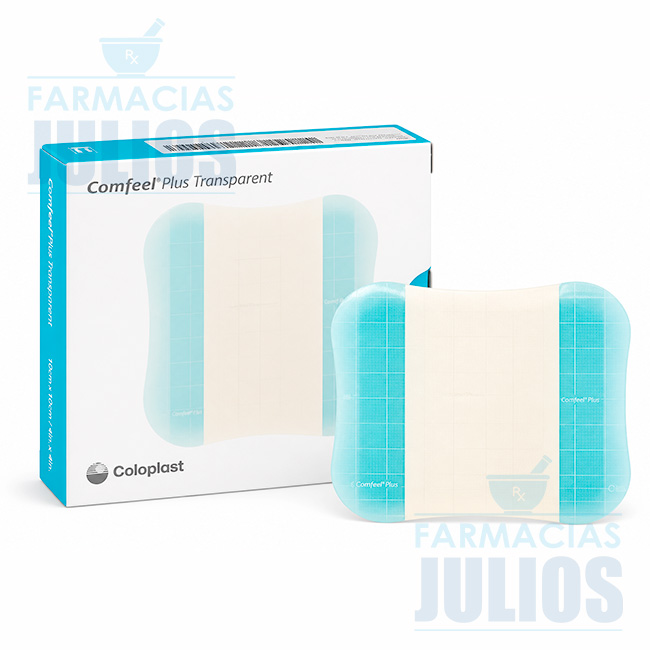 Comfeel Plus Transparente 15x15cm Apósito Hidrocoloide para Cicatrización de Heridas