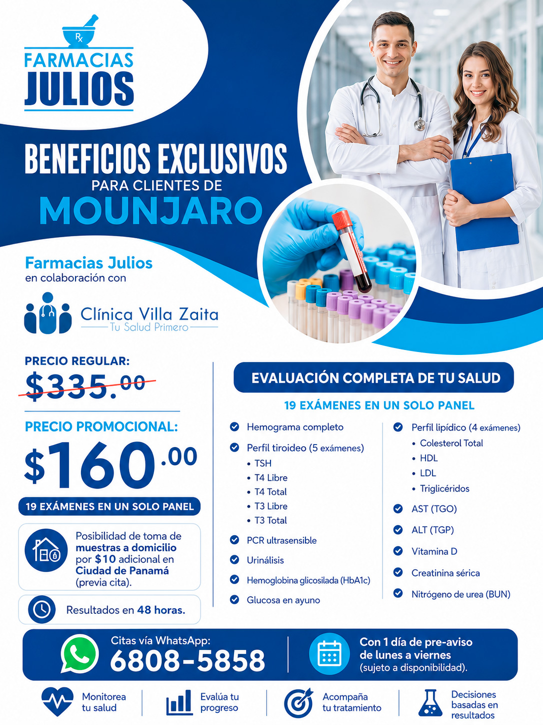 Evaluación Completa de Salud para Clientes de Mounjaro