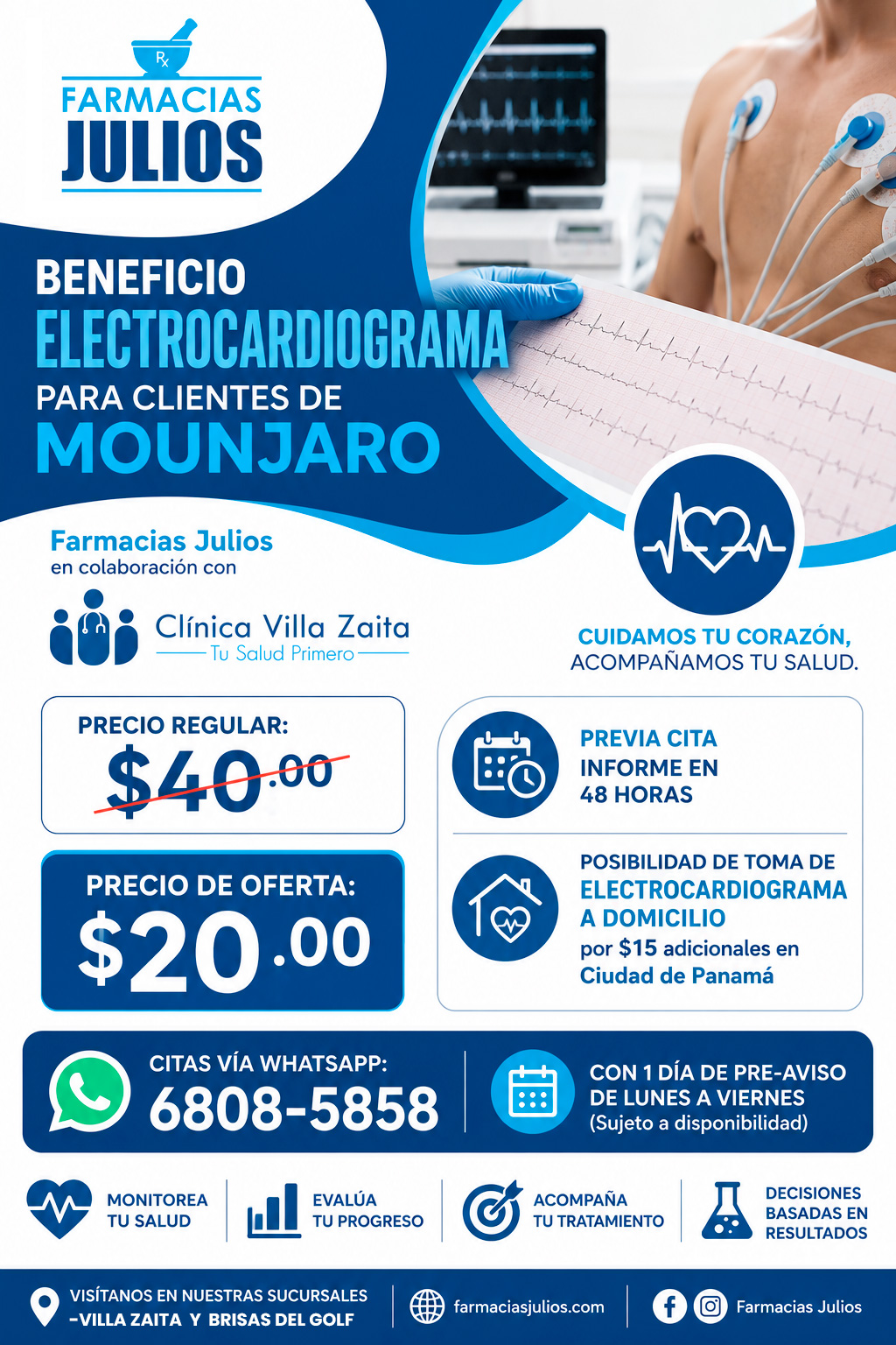 Electrocardiograma: Beneficio Exclusivo para Clientes de Mounjaro