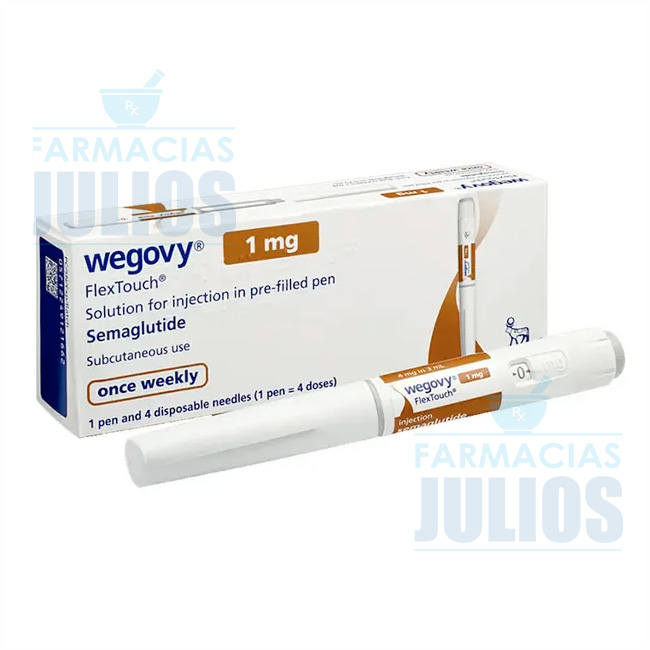Wegovy Semaglutida 1mg FlexTouch Pluma Precargada – Tratamiento para el Control de Peso