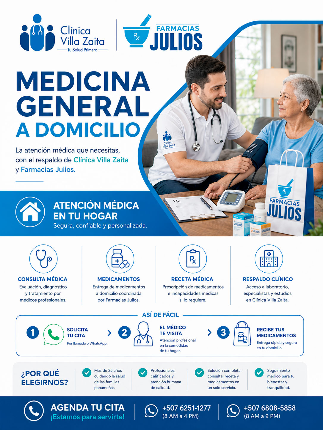 Medicina General a Domicilio | Consulta Médica en Casa