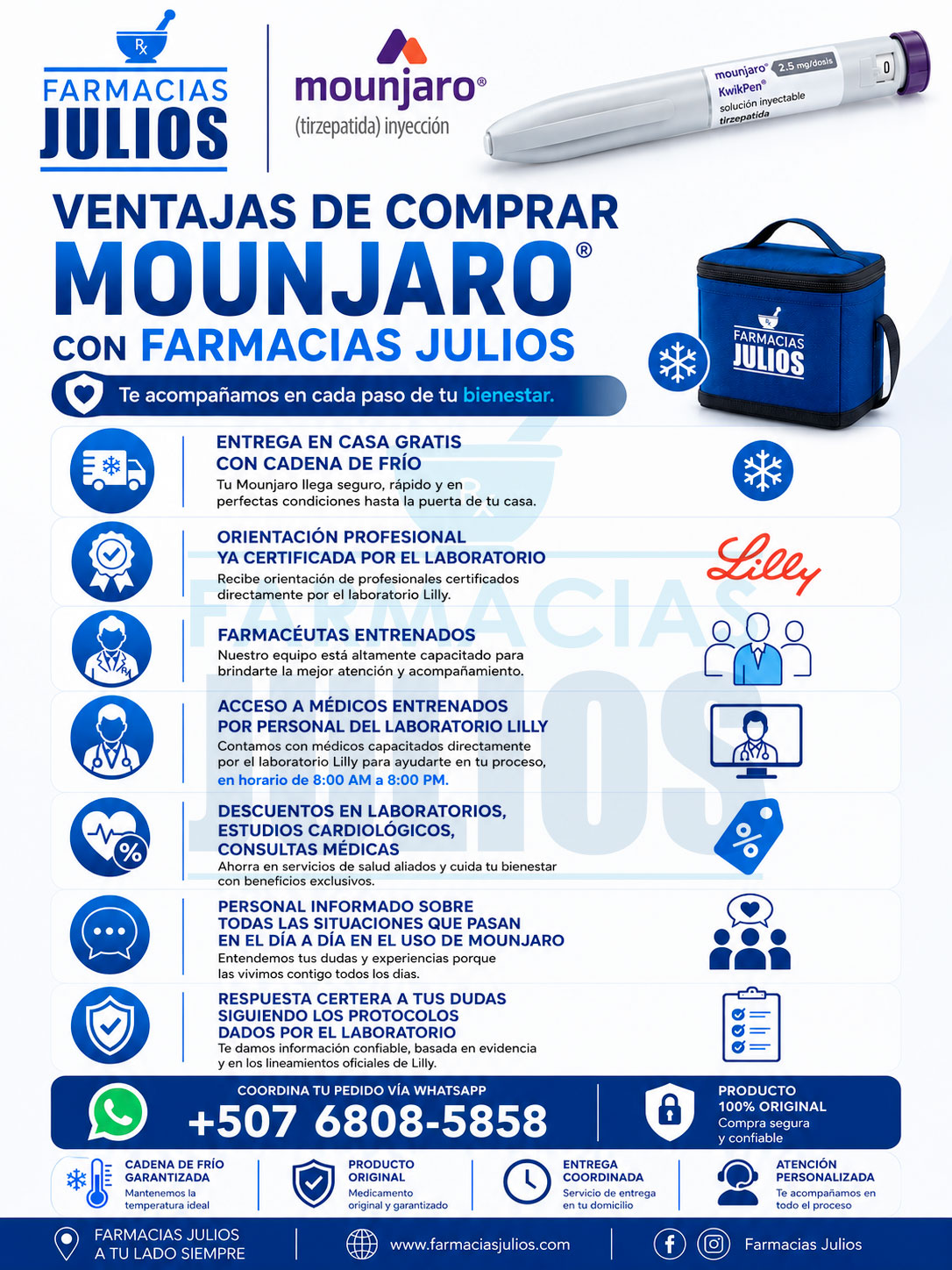Beneficios Exclusivos al Comprar Mounjaro® en Farmacias Julios