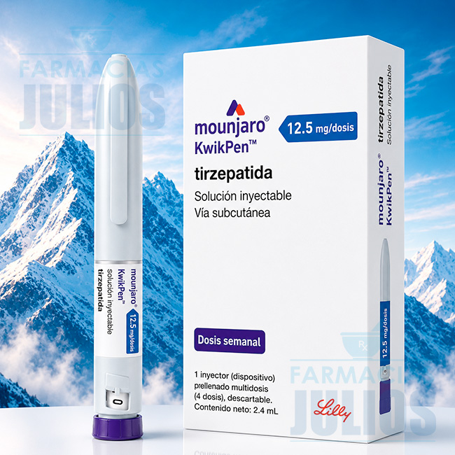 Mounjaro® KwikPen 12.5mg Tirzepatida – Solución Inyectable