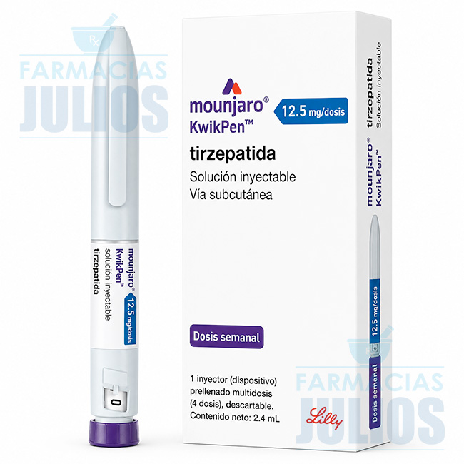 Mounjaro® KwikPen 12.5mg Tirzepatida – Solución Inyectable