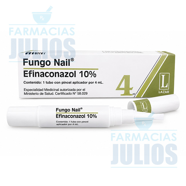 Fungo Nail Efinaconazol 10% 4 mL – Tratamiento para Onicomicosis