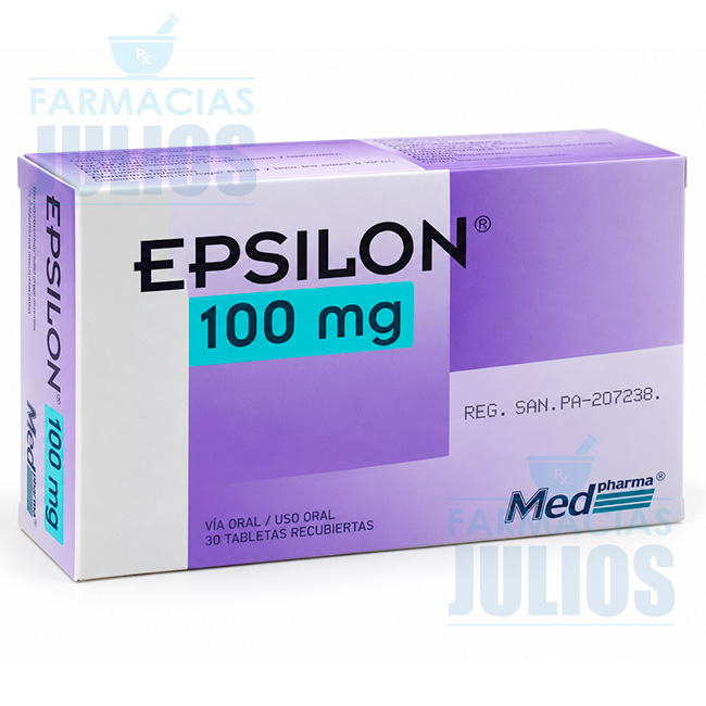 EPSILON® 100mg – Tabletas Recubiertas