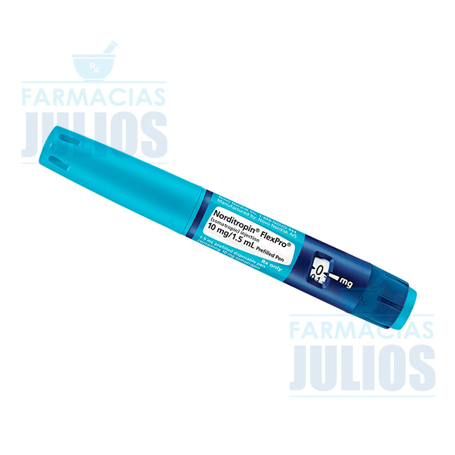 Norditropin® FlexPro® 10mg/1.5mL – Somatropina – Pluma Precargada