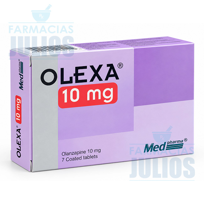 OLEXA® Olanzapina 10mg – Tabletas Recubiertas
