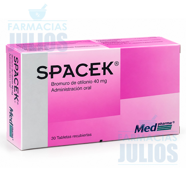 SPACEK® Bromuro de Otilonio 40mg – Tabletas Recubiertas